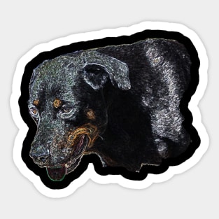 rottweiler Sticker